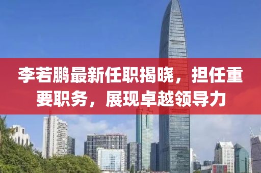 李若鵬最新任職揭曉，擔(dān)任重要職務(wù)，展現(xiàn)卓越領(lǐng)導(dǎo)力