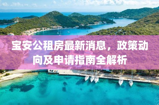 寶安公租房最新消息，政策動向及申請指南全解析