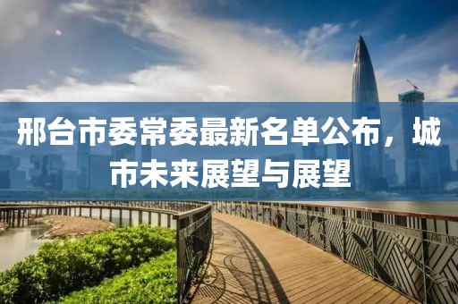 邢臺市委常委最新名單公布，城市未來展望與展望