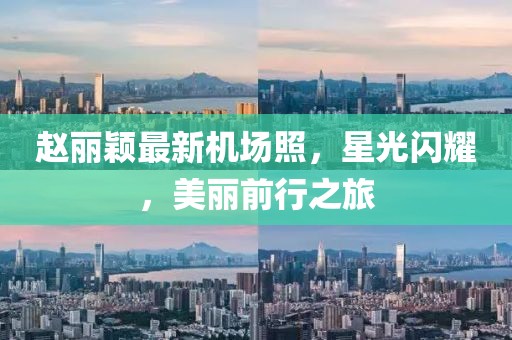 趙麗穎最新機(jī)場照，星光閃耀，美麗前行之旅