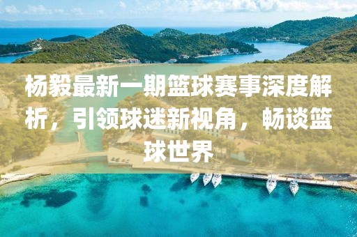 楊毅最新一期籃球賽事深度解析，引領(lǐng)球迷新視角，暢談籃球世界
