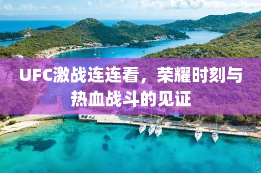 UFC激戰(zhàn)連連看，榮耀時(shí)刻與熱血戰(zhàn)斗的見(jiàn)證
