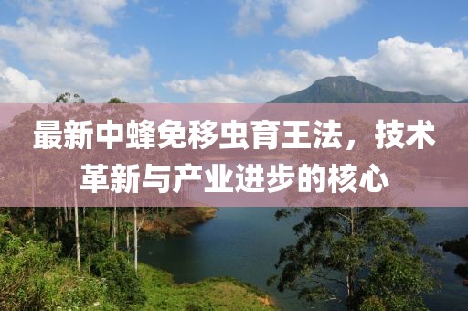 最新中蜂免移蟲育王法，技術(shù)革新與產(chǎn)業(yè)進步的核心